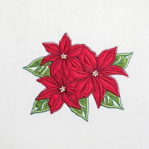 Miniatura 7 de Decoración de Navidad de Marina, lujo premium ultra suave, 100% algodón bordado, juego de toallas de baño moderno de 3 piezas, rojo con base
