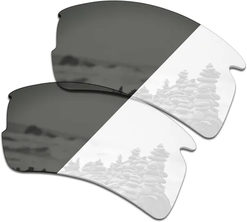 Miniatura 3 de SmartVLT Juego de 4 lentes de repuesto para hombre Oakley Flak 20 XL OO9188 paquete combinado de gafas de sol S01