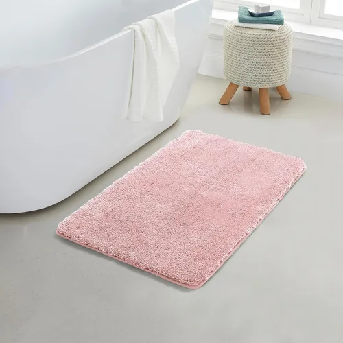 Miniatura 102 de YHF - Alfombras de baño de 20 x 32 pulgadas, extra gruesas y suaves, de microfibra peluda, lavables a máquina, alfombras de baño absorbentes, tapete