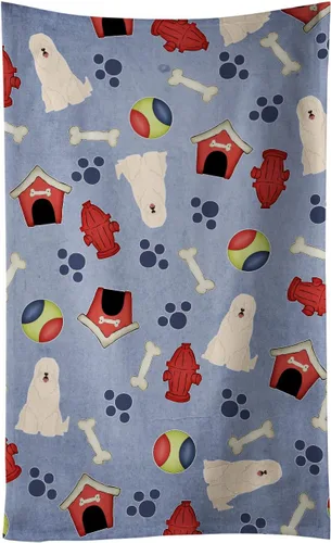 Miniatura 33 de Caroline's Treasures BB2654KTWL Dog House Collection Airedale - Toalla de cocina para invitados, toalla de baño decorativa para cara, té, paño