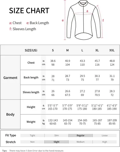 Miniatura 6 de BERGRISAR Camiseta de ciclismo de manga larga para hombre, camiseta de ciclismo de carretera para primavera, otoño, ciclismo, montaña, MTB