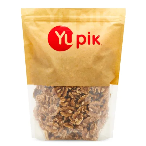Yupik Nueces crudas de California, mitades, 2.2 libras (35.2 onzas), Kosher, sin gluten, veganas, nueces crujientes, sin sal, sin tostar, fuente de