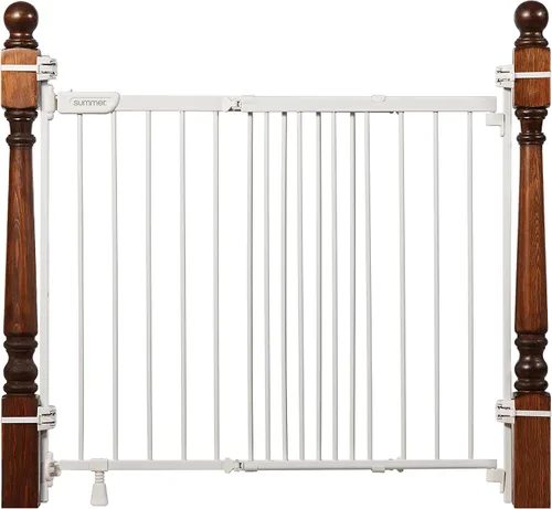 Miniatura 9 de Summer Infant Escalera de lujo fácil de asegurar puerta de seguridad para mascotas y bebés, 30 pies a 48 pies de ancho, 32 pies de alto, instalar