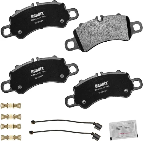 Miniatura 105 de Pastillas de freno delanteras cerámicas Bendix Priority1 CFC2302 para Hyundai Elantra 2021, Sonata 2022-2020, Kia K5 2023-2021