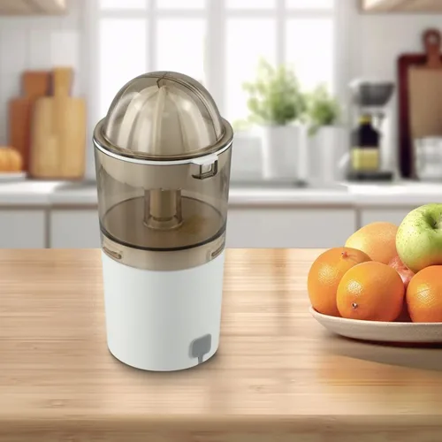 Miniatura 2 de Exprimidor eléctrico de cítricos con conos de acero inoxidable, extractor de jugo de naranja silencioso de gran capacidad, máquina exprimidora