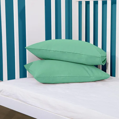 Miniatura 4 de FLXXIE Paquete de 2 fundas de almohada de microfibra para niños pequeños, 14 x 20 pulgadas, se adaptan a almohadas de bebé de 12 x 16, 13 x 18 o 14