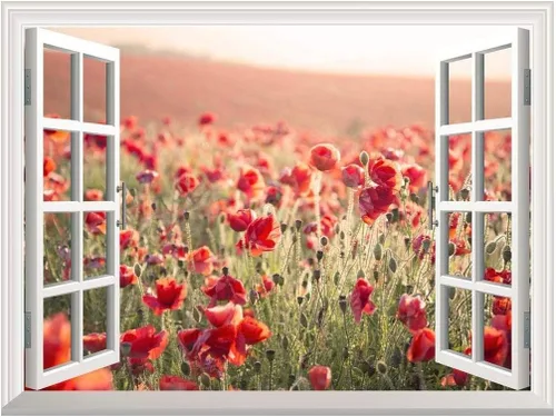 Miniatura 12 de Adhesivo de pared extraíble/mural de pared, semáforos de ciudad borrosa por la noche, decoración creativa de pared con vista de ventana, 24 x 32