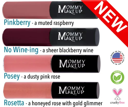 Miniatura 5 de Mommy Makeup Line Smoothing Lip Gloss con algas marrones y algas doradas, brillante, hidratante, alto brillo, sin parabenos en Spumante