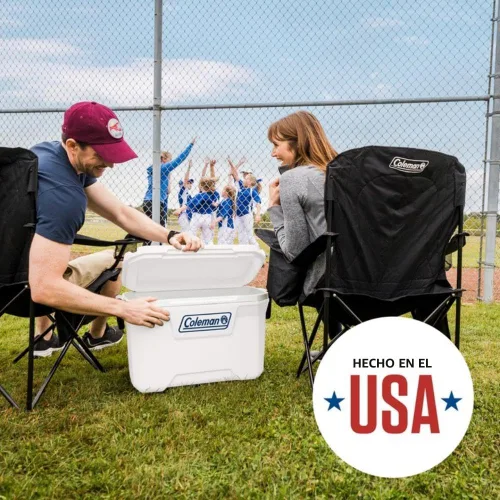 Miniatura 6 de Coleman Marine Cooler with Fully Insulated UV Guard Lid & Body, Keeps Ice for 3+ Days, Great for Boating & Fishing, 52qt/100qt Wheeled/120qt Options
