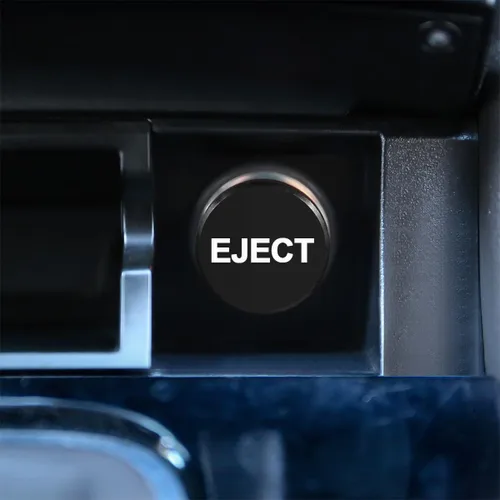 Miniatura 5 de Osilly Enchufe a prueba de polvo para encendedor de cigarrillos de automóvil, cubierta de enchufe de aluminio para decoración de botones, accesorios
