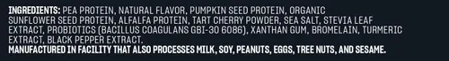 Miniatura 3 de Vega Proteína deportiva de vainilla en polvo premium, vegana, sin OMG y proteína deportiva de primera calidad, vegano, sin OMG