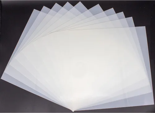 10 hojas de plantillas de Mylar en blanco de 10 mil, hojas de plantillas en blanco de PET translúcido lechoso de 12 x 12 pulgadas, material de
