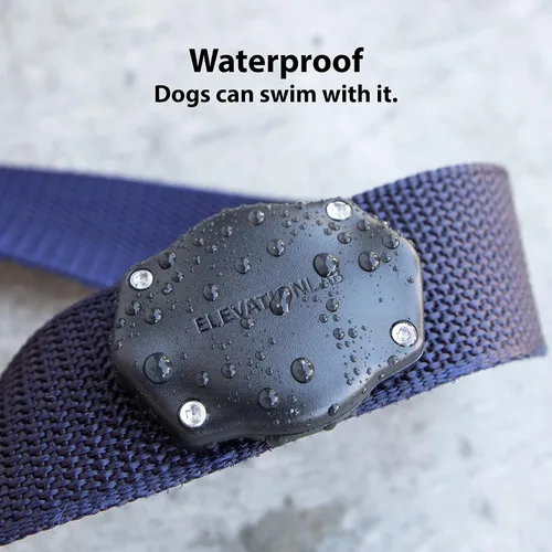 Miniatura 5 de Elevation Lab Soporte para collar de perro AirTag - Impermeable (paquete de 2) Seguro, duradero, se adapta a cualquier ancho de cuello, no se