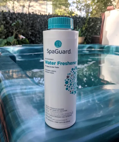Miniatura 2 de SpaGuard Ambientador de agua para spas y jacuzzis, 16 onzas, individual, elimina olores, refresca el agua, hace que los spas y jacuzzis huelan fresco