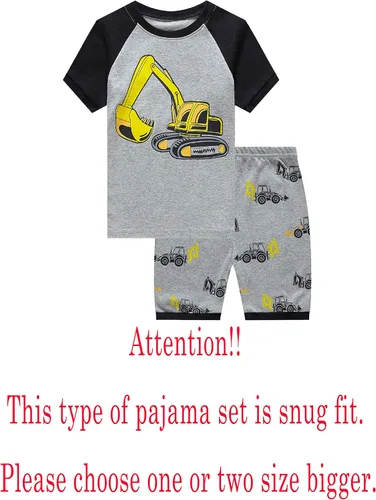 Miniatura 2 de Pijama Family Feeling para niño, conjunto de pijama con short, 100% algodón