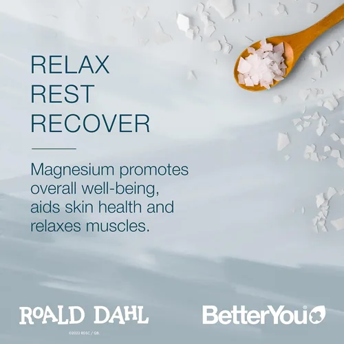 Miniatura 6 de BetterYou Magnesium Sleep - Copos de baño para niños, sales de baño con caramelos que estallan, remojo de baño con magnesio natural, lavanda