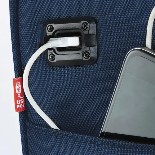 Miniatura 11 de TPRC 15" Smart equipaje de mano para abajo del asiento, con puerto de carga USB, Opción de color negro.), PR-85315-001