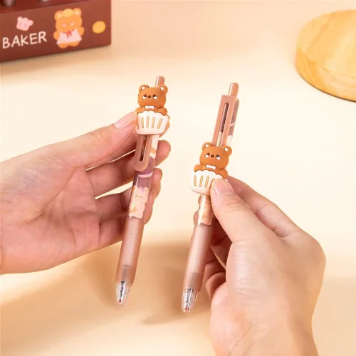 Miniatura 3 de Bolígrafos de gel retráctiles para niña, bolígrafos de tinta de gel negra, bolígrafo de gel kawaii, bolígrafo extra fino de 0.020 in, perfectos
