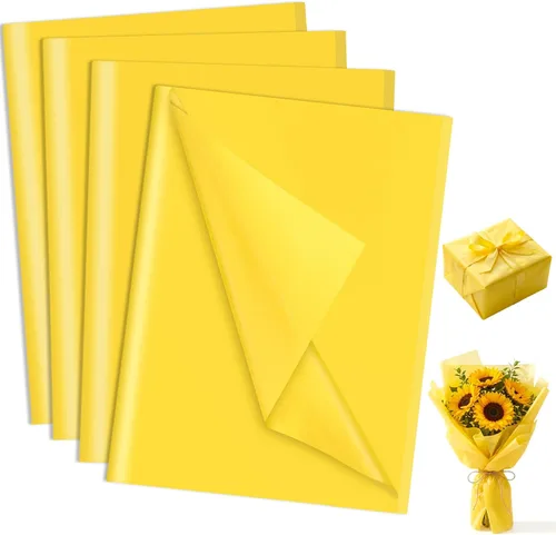 Miniatura 11 de woric 160 hojas de papel de seda rosa para bolsas de regalo de 20 x 14 pulgadas, papel de seda de envoltura a granel para manualidades