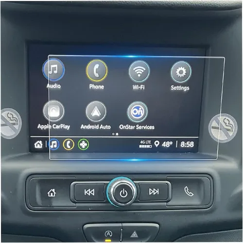Para vidrio templado brillante 2018 2019 2020 2021 GMC Terrain SL y 2020 2021 2022 2022 2023 2024 Terrain SLE Protector de pantalla táctil de 7