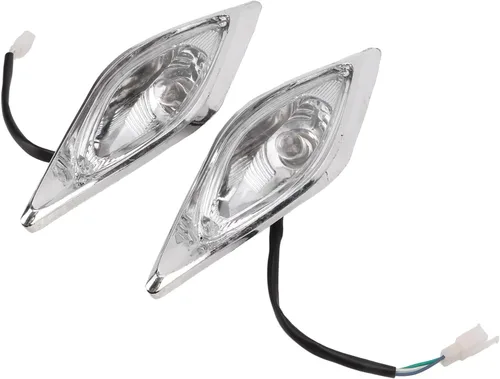 Miniatura 7 de POCREATION Juego de faros delanteros LED ATV, lámpara izquierda y derecha de 3 cables de 12 V para 125 4 ruedas Quad