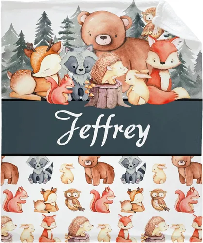 Miniatura 18 de Manta de franela de forro polar con nombre de conejo, manta de regalo ligera y suave para cama, sofá, viajes al aire libre, 30 x 40 pulgadas
