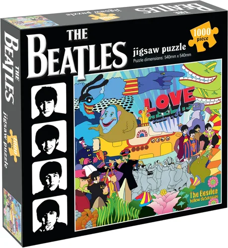 Miniatura 2 de Beatles Yellow Submarine (rompecabezas de 1000 piezas)