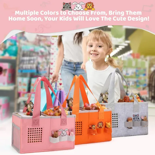 Miniatura 7 de MEILADY-X Estuche para juego de iniciación Toniebox - Bolsa para figuras Tonies Estuche de transporte portátil para caja musical educativa Bolsa