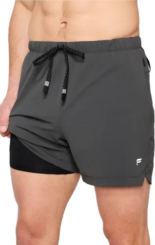 Miniatura 67 de Fabletics The One - Pantalón corto para hombre (forro), entrenamiento, natación, ligero, de secado rápido, bolsillo con cremallera, tejido elástico