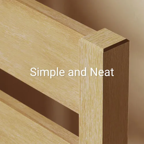 Miniatura 4 de LIFEMENT Marco de Cama de Plataforma de Madera Clásica con Cabecero, Esencial, Sin Ruido, Almacenamiento Bajo la Cama, No Necesita Somier, Fácil