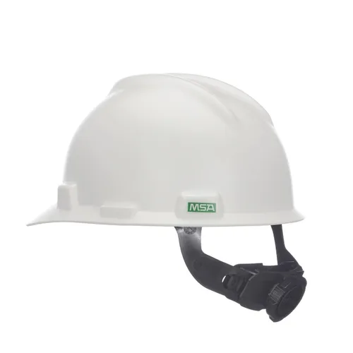 Miniatura 6 de MSA 10203081 V-Gard - Casco de seguridad estilo gorra, con suspensión de trinquete Fas-Trac III, carcasa de polietileno, protección contra impactos