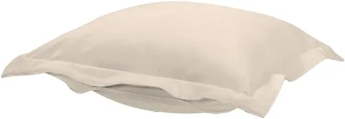 Miniatura 7 de Howard Elliott Collection Cojín otomano con funda, almohadilla cuadrada de repuesto en tela de lino 100% natural para otomana, asiento de sofá