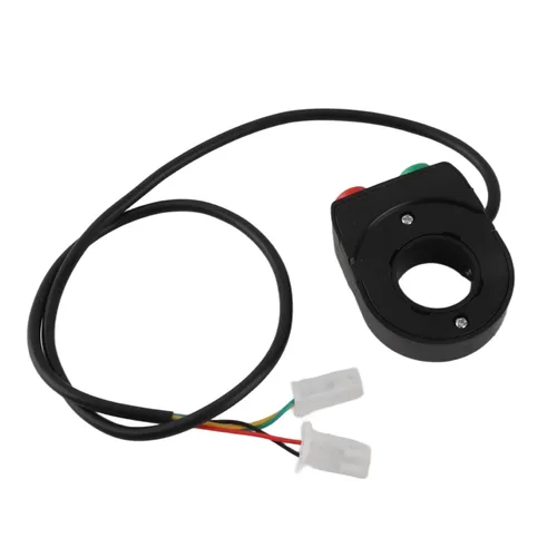 Miniatura 7 de 2 en 1 Faros delanteros de motocicleta Interruptor de encendido/apagado de bocina, interruptores de botón de control de agarre para motocicleta