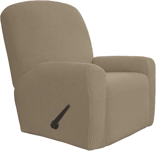 Miniatura 25 de Easy-Going - Funda elástica para sofá reclinable y sofá cama, 6 piezas, protector de muebles, suave, parte inferior elástica, tela jacquard