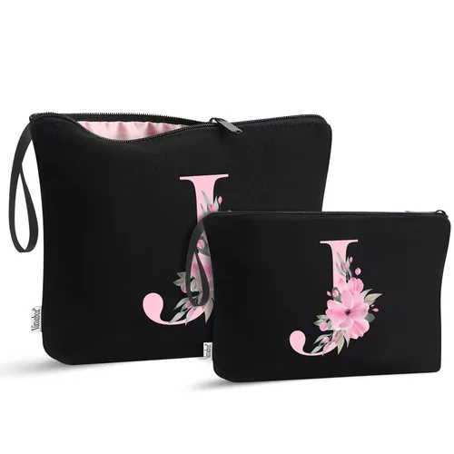 Miniatura 123 de Vavabox A-Z Bolsa de Maquillaje Personalizada, Regalos de Cumpleaños para Mujeres y Mamá, Regalos para la Mejor Amiga, Bolsa de Cosméticos