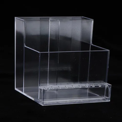 Miniatura 7 de F Fityle Soporte para brocas de uñas de 13 agujeros, organizador de manicura, altura: 4.1 in; ancho: 10,5/4,1 pulgadas; longitud inferior: 3.8