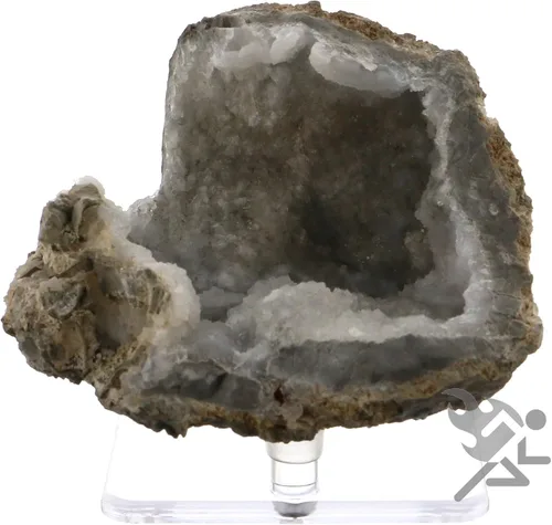 Miniatura 4 de Soporte de exhibición de tres clavijas de 2.5 pulgadas con protectores antiarañazos para fósiles, minerales, rocas y geodas, paquete de 12