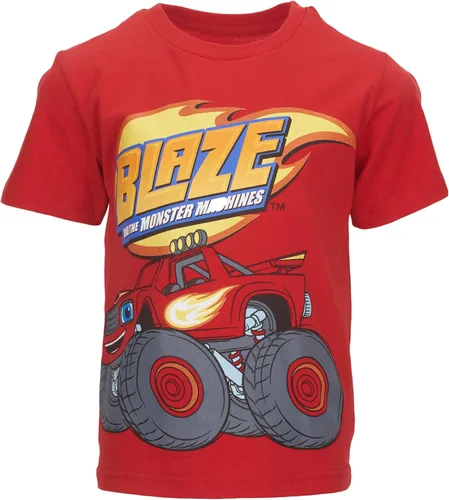 Miniatura 3 de Nickelodeon Blaze and The Monster Machines - Camisetas de manga corta (2 unidades)