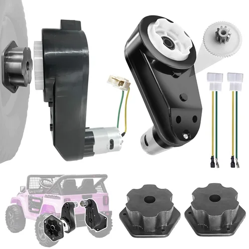 2 unidades de 12 voltios RS550 40000 RPM caja de cambios de motor de alta velocidad para ruedas eléctricas, par de motores de 12 V para piezas de