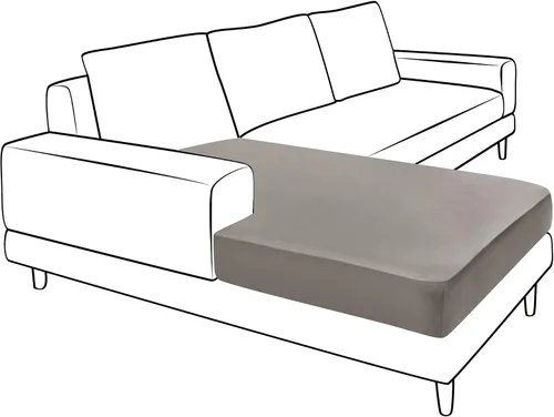 Miniatura 35 de Yates Home Funda de cojín de piel sintética para sofá, impermeable, elástica, para asiento de caravana, sofá biplaza, protector de muebles, funda