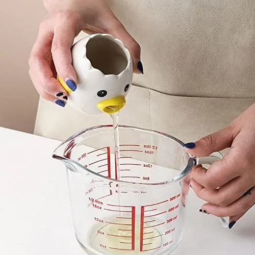 Miniatura 5 de Separador de yema de clara de huevo, separador de huevos, separador de yema, filtro de huevo, separador de huevos, herramienta de cocina creativa