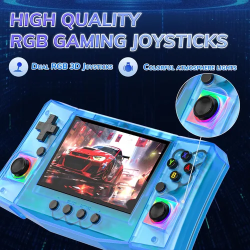 Miniatura 6 de FVBADE [50000 en 1] R50S Ultra Consola de juegos portátil 4.5 pulgadas IPS Pantalla Mini consola retro 4000mAh Arcade de bolsillo portátil 45+