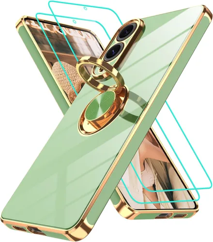 Miniatura 38 de Gritup Funda para Samsung Galaxy A14 5G: Funda Samsung A14 con 2 Protectores de Pantalla, Soporte de Anillo con Rotación 360°, Soporte Magnético