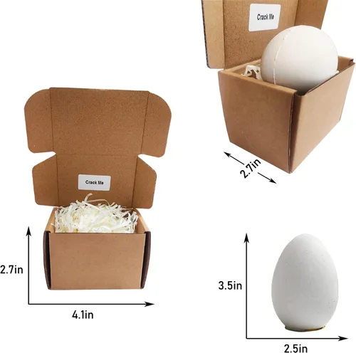 Miniatura 5 de Anuncios de embarazo de huevos,Ideas de revelación de embarazo,Anuncio para el nuevo bebé,Anuncio de embarazo para abuelos, esposo, tía y tío