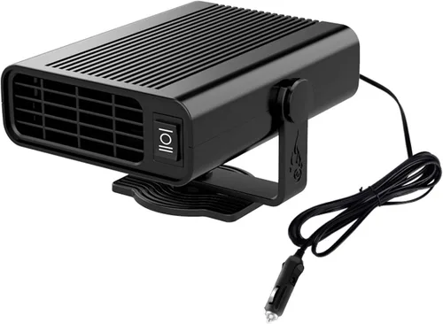 CYDZSW Calentador de coche que se conecta al encendedor de cigarrillos 12 V 120 W, calentadores interiores portátiles 2 en 1 con calefacción y