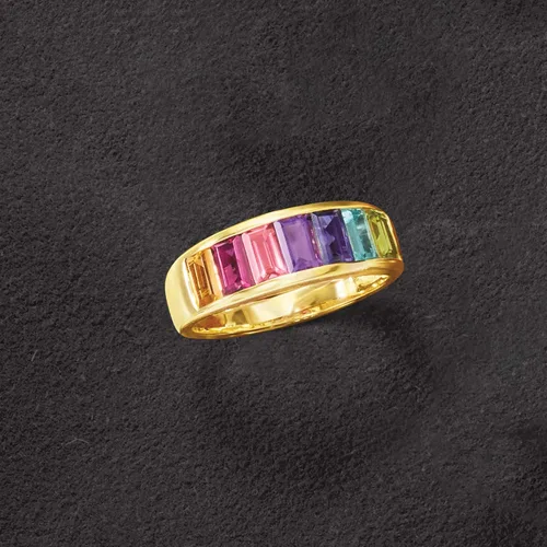 Miniatura 8 de Ross-Simons 2.20 ct. t.w. Multi-Gemstone Ring in 14kt Yellow Gold