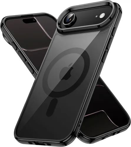 Miniatura 16 de JETech Funda magnética para iPhone 17 de 6.3 pulgadas, compatible con MagSafe, protector de teléfono a prueba de golpes, parte trasera transparente