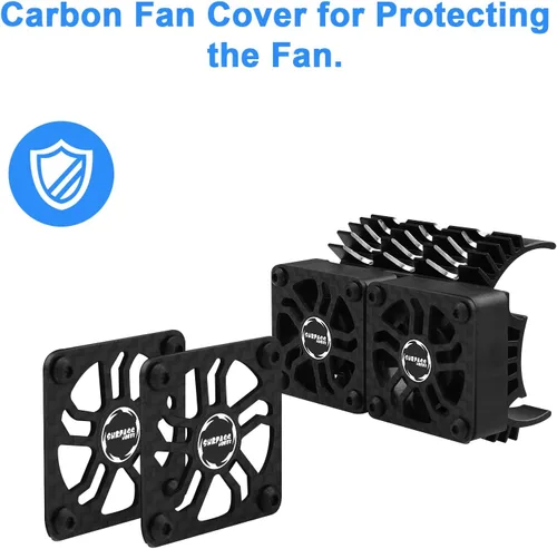 Miniatura 6 de [Paquete de 2] Ventiladores de refrigeración RC Superan Hobby 1.181 in 27000 High RPM Ventilador de motor RC solo ventiladores de repuesto