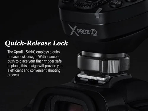 Miniatura 7 de Godox XProII-S TTL - Disparador de flash inalámbrico compatible con Sony, transmisor flash inalámbrico HSS 2.4G 1/8000s, TTL-Convert-Manual