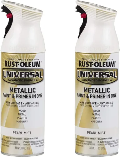 Miniatura 13 de Rust-Oleum 245197 Pintura en aerosol universal para todas las superficies, 12 onzas, negro satinado